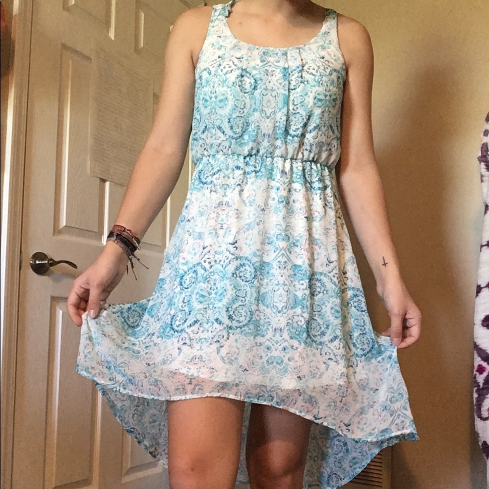 high low spring dress